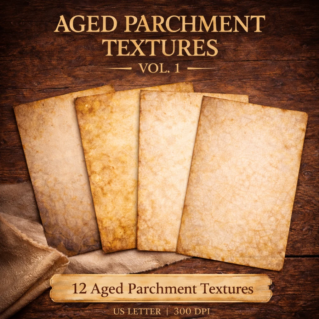 Light Aged Parchment Vol One cover preview
